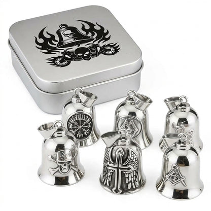 Motorcycle Accessory - HNSP 316L Stainless Steel Gremlin Bell Biker Gu