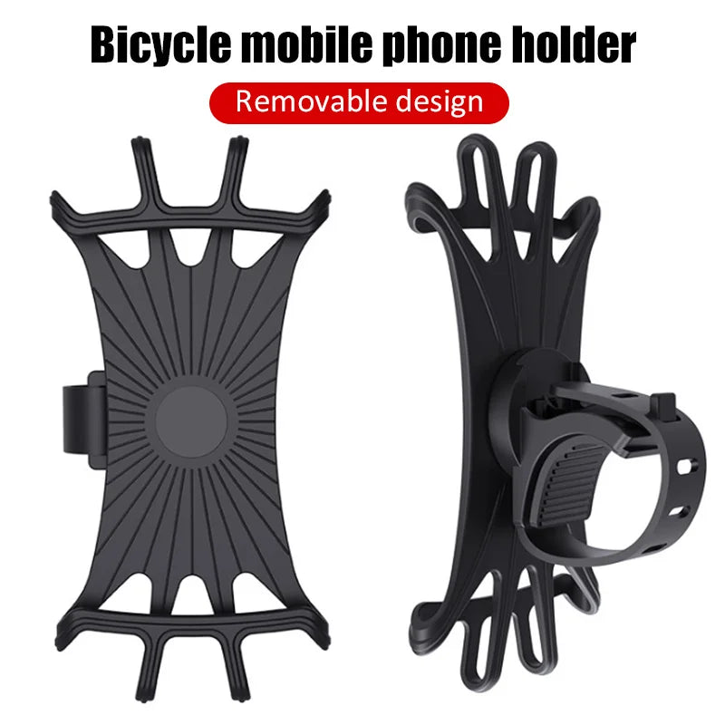 Universal Rotating Silicon Mobile Phone Holder 