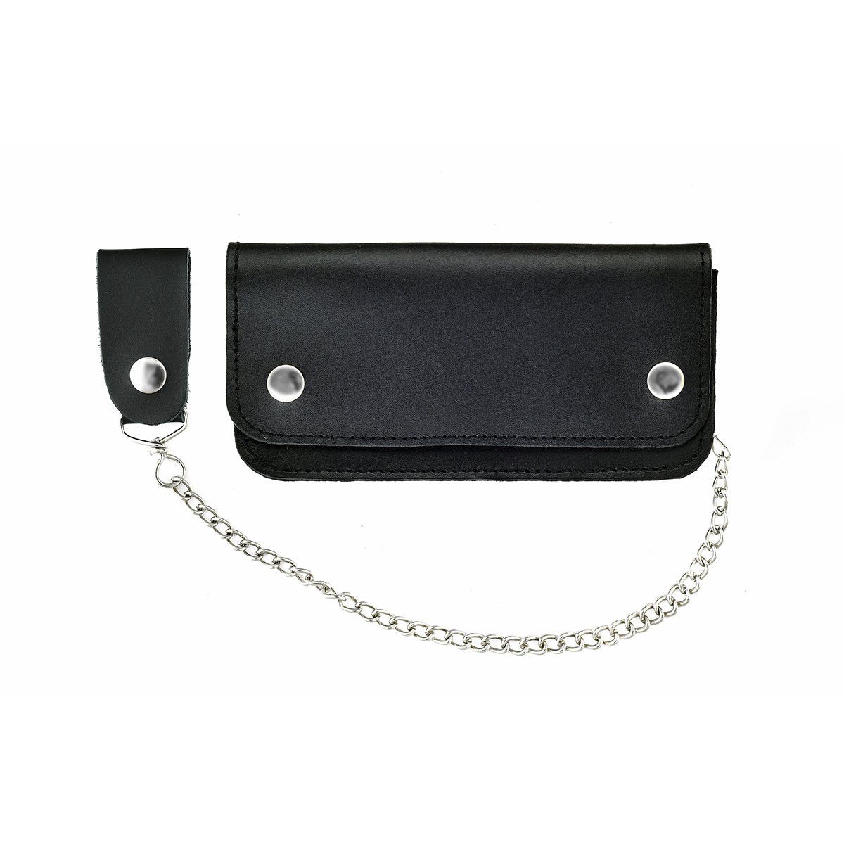 Men's Bifold Biker Wallet and Chain with Multiple Designs