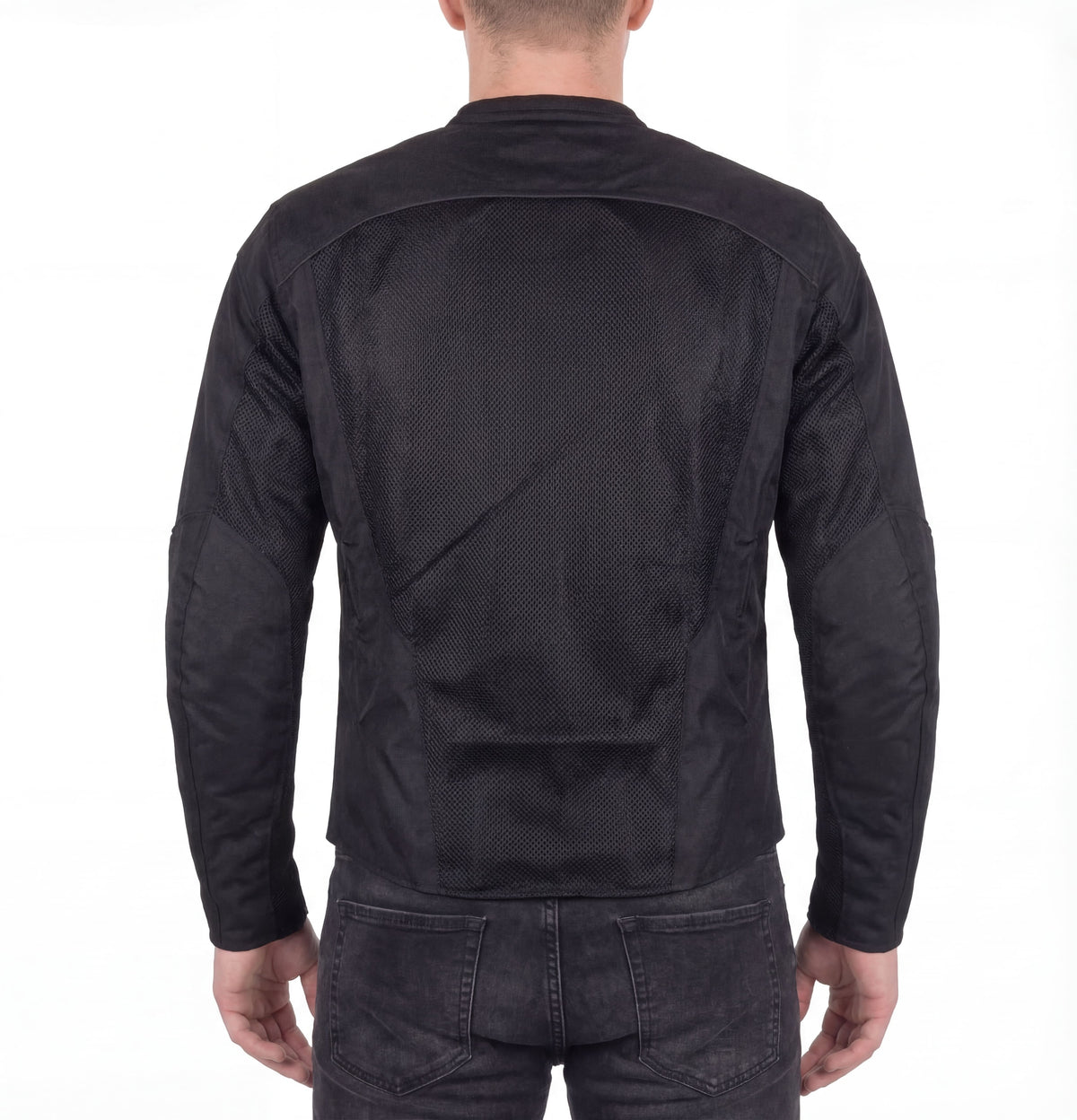 Vance Men's 3-Season Mesh/Textile CE Armor Motorcycle Jacket