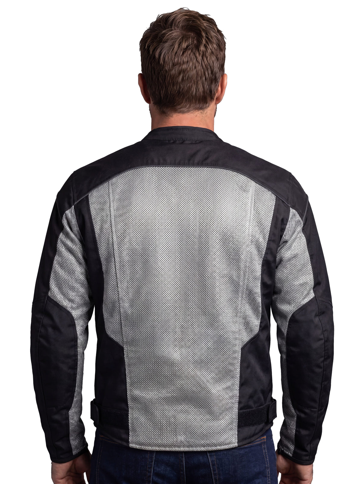 Vance Men's 3-Season Mesh/Textile CE Armor Motorcycle Jacket