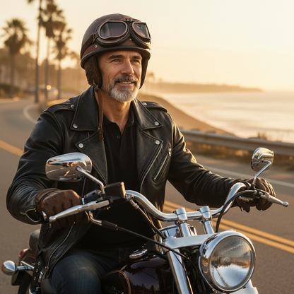 Vintage Aviator Motorcycle Goggles