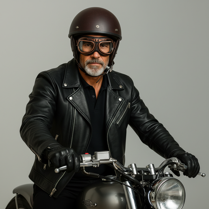 Vintage Aviator Motorcycle Goggles