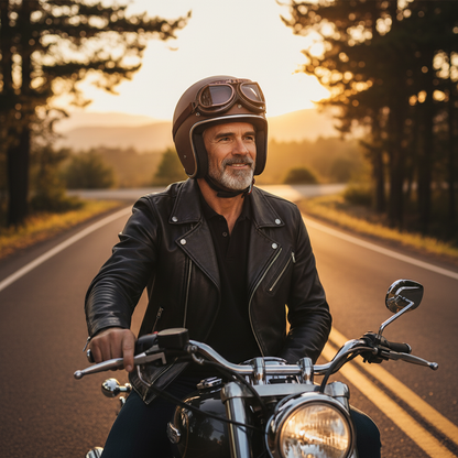 Vintage Aviator Motorcycle Goggles