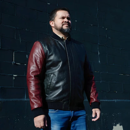 Willie Men's Motorcycle Leather Jacket Men's Leather Jacket Jackets