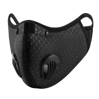 Reusable Facemask w/Activated Carbon Filters