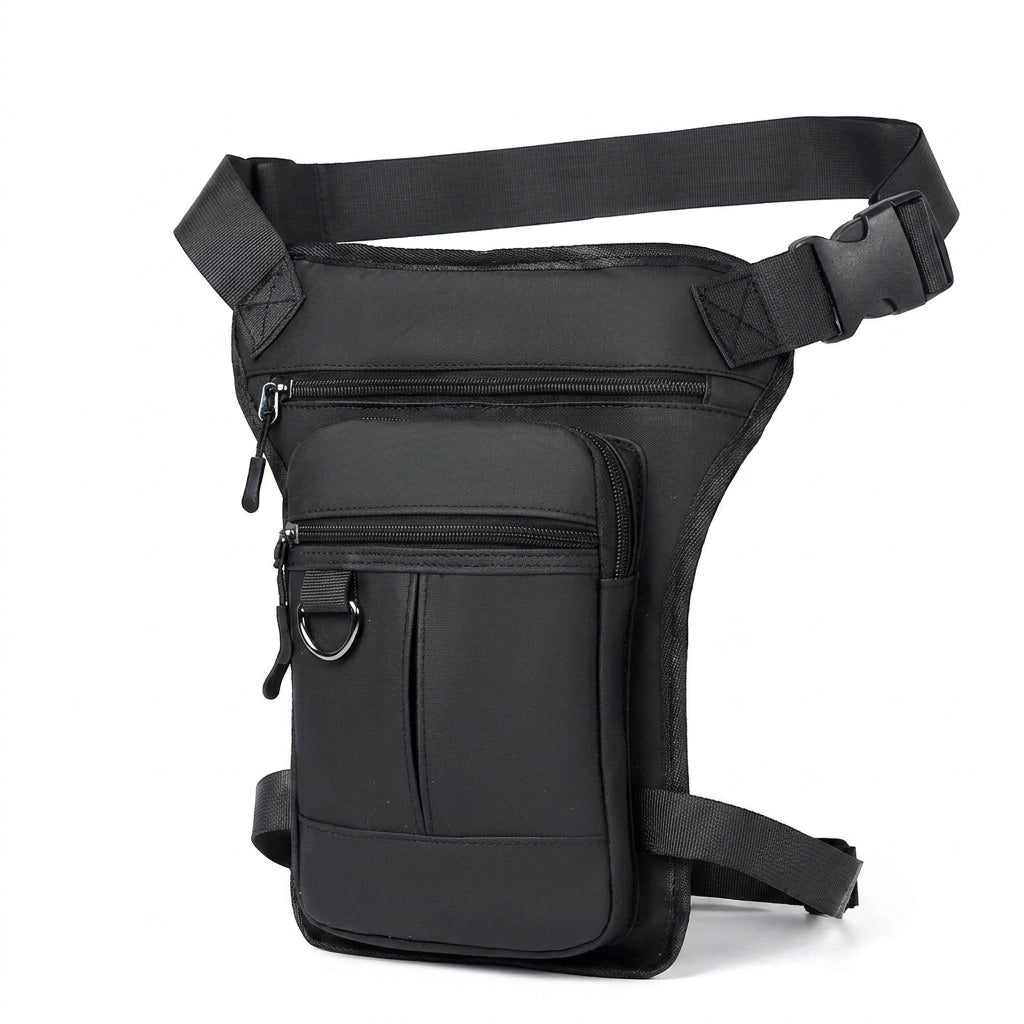 Leather Motorcycle Bag - Tactical Travel Bag Waterproof Motorcycle Wai