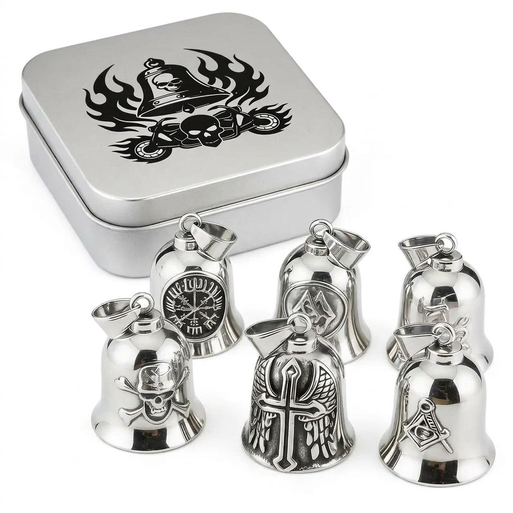 Motorcycle Accessory - HNSP 316L Stainless Steel Gremlin Bell Biker Gu