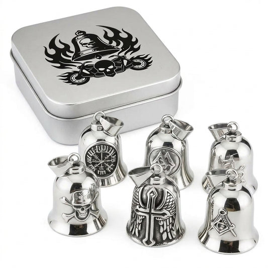 Motorcycle Accessory - HNSP 316L Stainless Steel Gremlin Bell Biker Gu