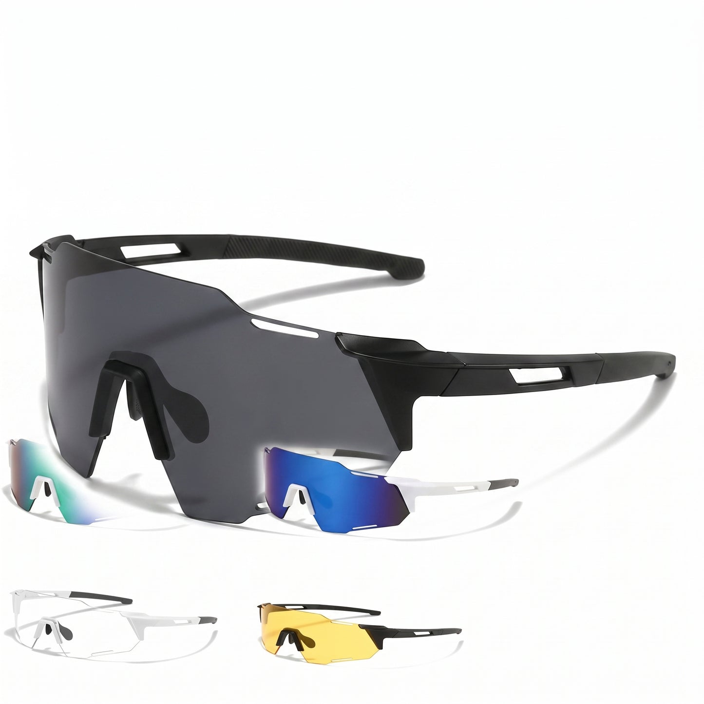 Motorcycle Accessory - Polarized Cycling Glasses UV Protection Windpro