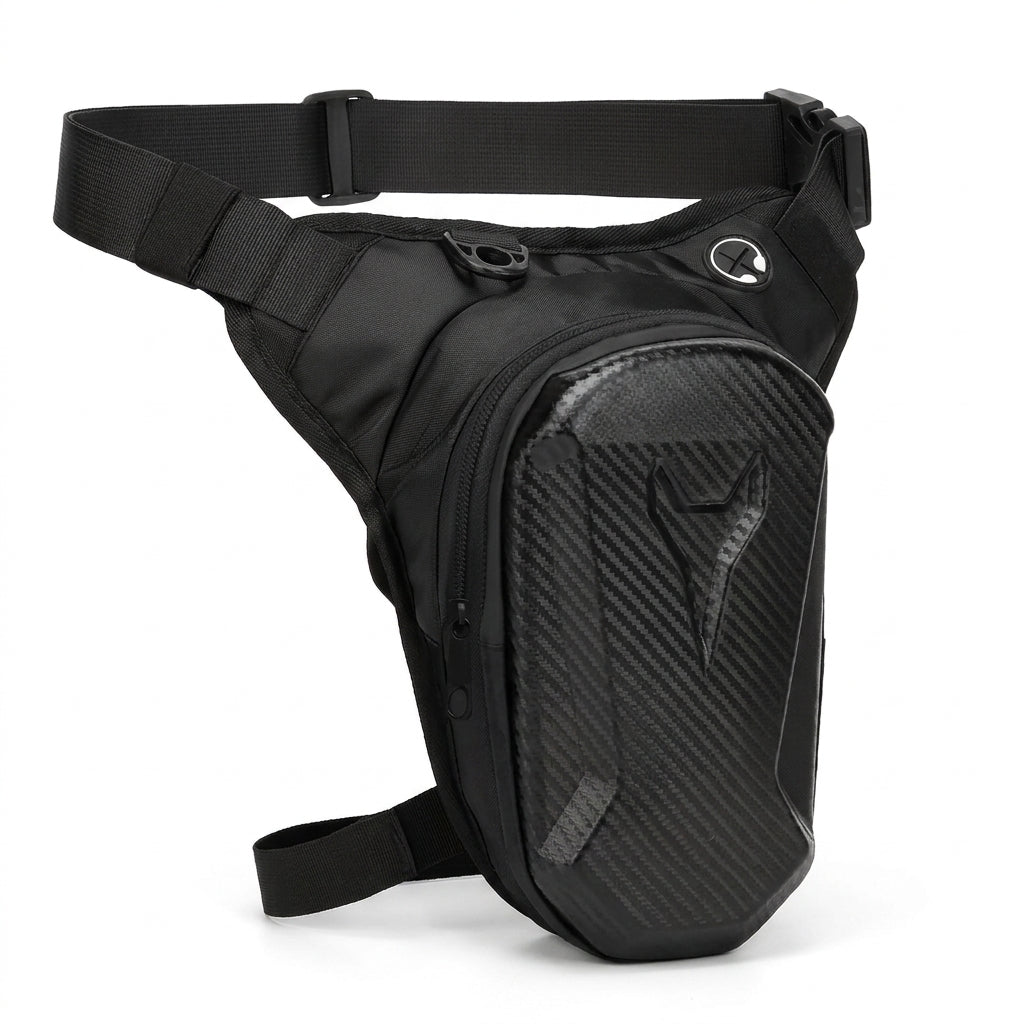 Leather Motorcycle Bag - Motorcycle Leg Tank Bag Waterproof Waist Pack