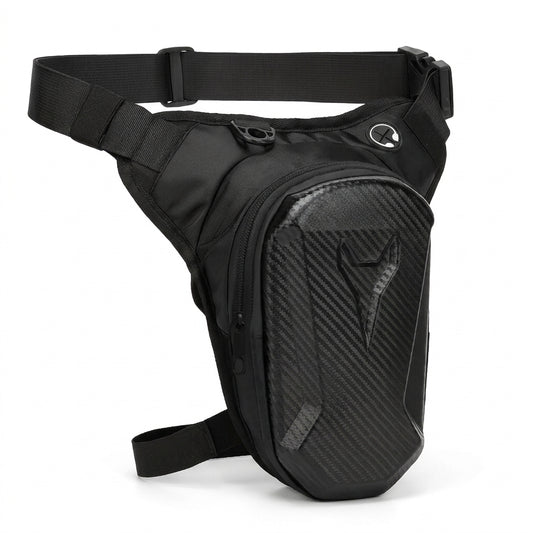 Leather Motorcycle Bag - Motorcycle Leg Tank Bag Waterproof Waist Pack