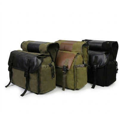 Leather Motorcycle Bag - New Waterproof Bag Top Box Panniers Bag Case