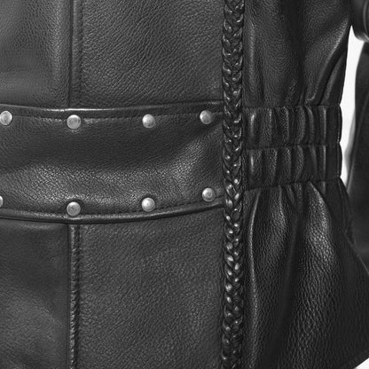 Allure Women's Motorcycle Leather Jacket Women's Leather Jacket Jackets