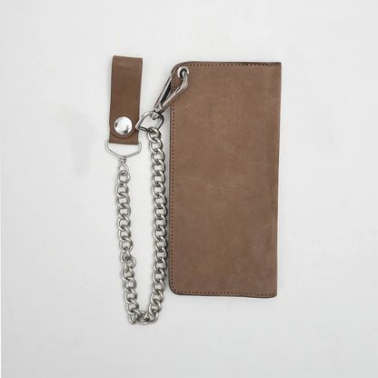 LARGE TRUCKER - Vegetable Tanned Leather Wallet