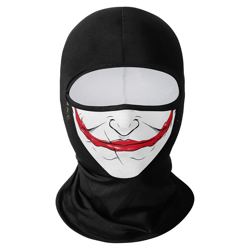 White Grin printed balaclava