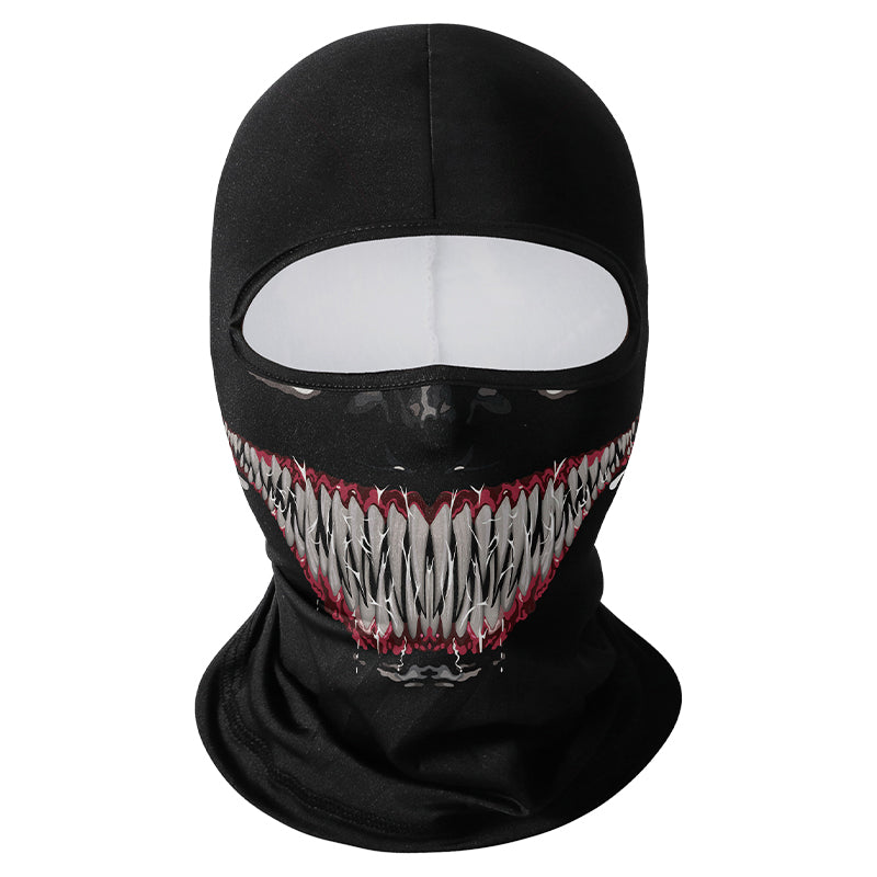 Fanged Jaw printed balaclava