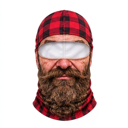 Lumberjack funny ski mask