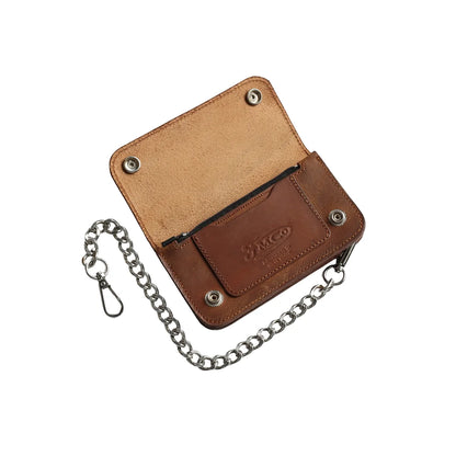 SMALL TRUCKER - Vegetable Tanned Leather Wallet Leather Wallet Accessories