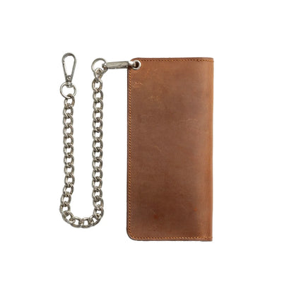 LARGE TRUCKER - Vegetable Tanned Leather Wallet Leather Wallet Accessories