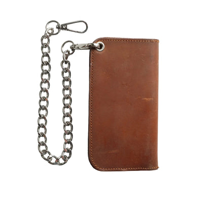 SMALL TRUCKER - Vegetable Tanned Leather Wallet Leather Wallet Accessories