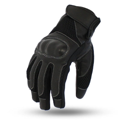 Axis Men's Motorcycle Leather Gloves Men's Gloves Accessories Black XS