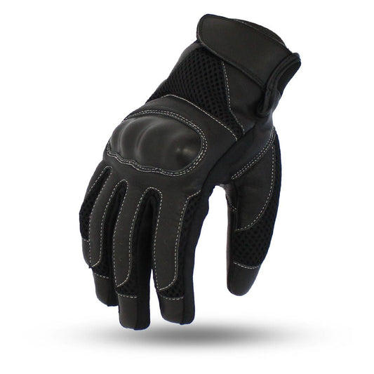 Axis Men's Motorcycle Leather Gloves Men's Gloves Accessories Black XS