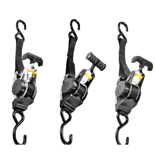 Motorcycle Tie-Down Straps - Cargo Tape with S Hook Heavy Duty Auto Re