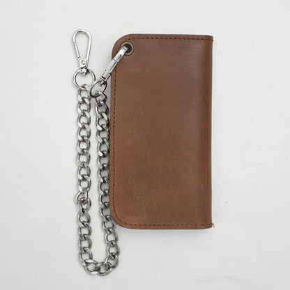SMALL TRUCKER - Vegetable Tanned Leather Wallet Leather Wallet Accessories