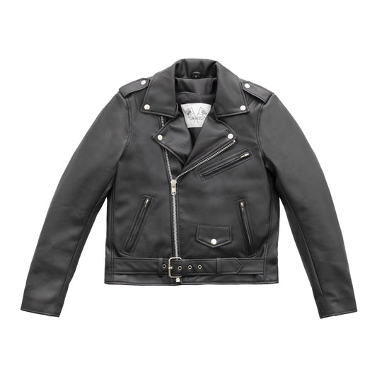 Cassandra - Women's Vegan Leather Motorcycle Jacket Women's Leather Jacket Jackets Black XS