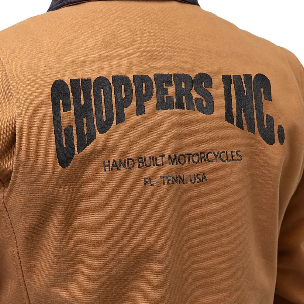 Choppers Inc - Lined Mechanic Jacket Men's Leather Jacket Jackets