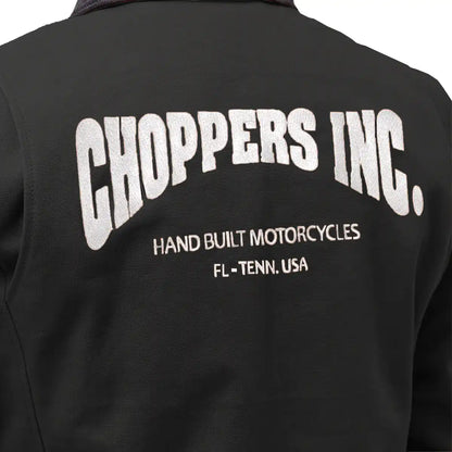 Choppers Inc - Lined Mechanic Jacket Men's Leather Jacket Jackets