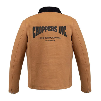 Choppers Inc - Lined Mechanic Jacket Men's Leather Jacket Jackets