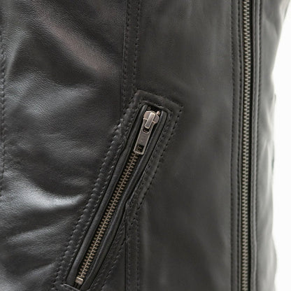 Cindy - Women's Motorcycle Sheepskin Vest Women's Leather Vest Vests