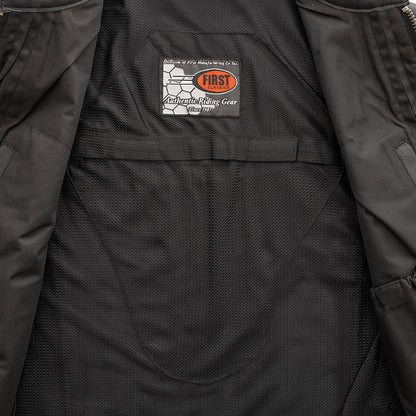 Club House Men's Leather Motorcycle Vest Men's Leather Vest Vests