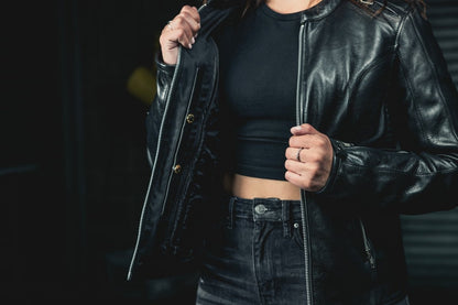 Cyclone - Women's Motorcycle Leather Jacket Women's Leather Jacket Jackets