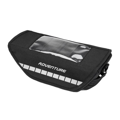 Motorcycle Handlebar Bag with Touchscreen Phone Storage - Universal Fit