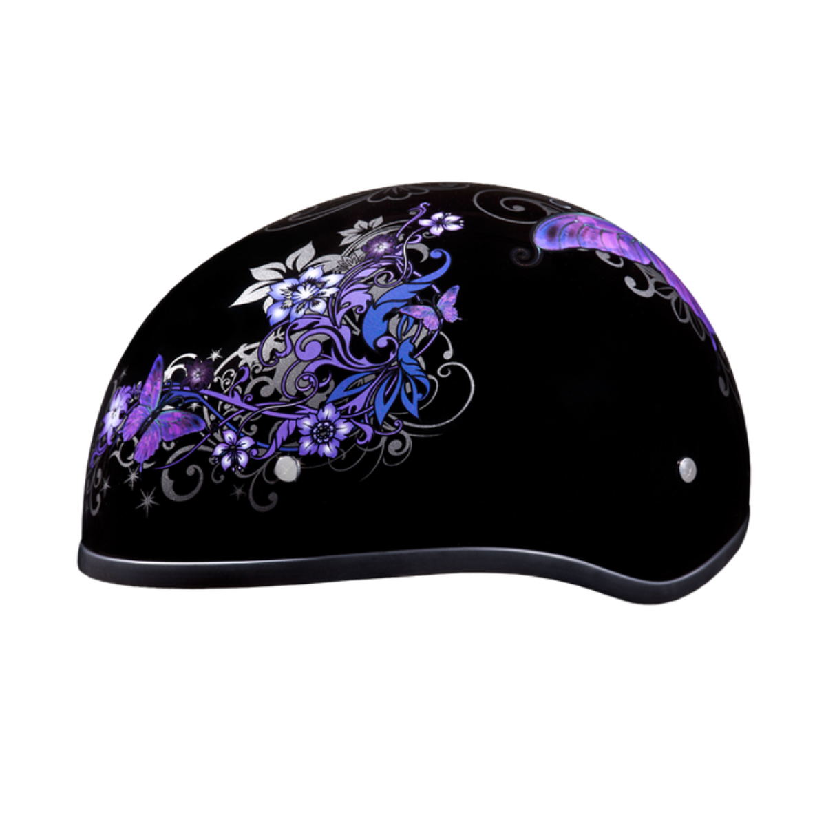 Daytona D.O.T Skull Cap - w/Butterfly Helmet