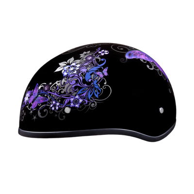 Daytona D.O.T Skull Cap - w/Butterfly Helmet