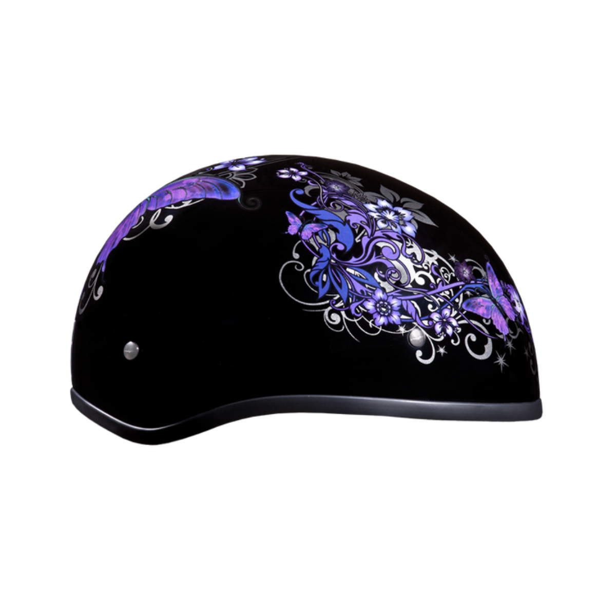 Daytona D.O.T Skull Cap - w/Butterfly Helmet