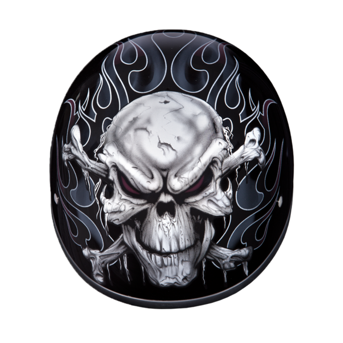Daytona D.O.T Skull Cap - w/Cross Bones Helmet