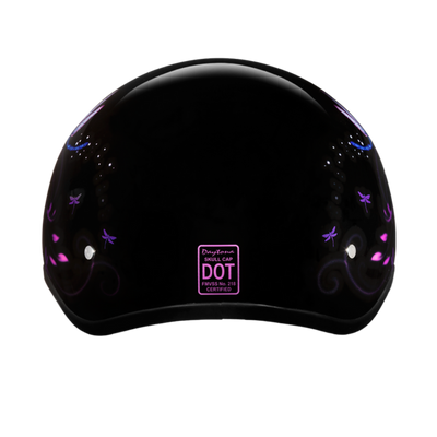 Daytona D.O.T Skull Cap - w/Dragonfly Helmet