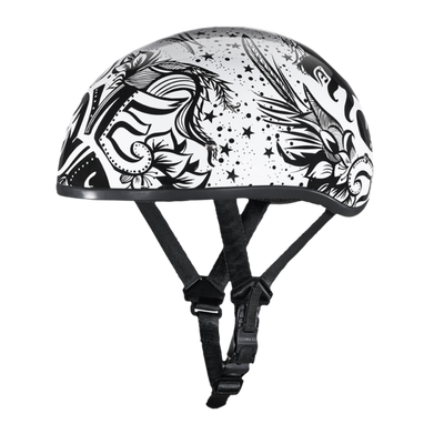 Daytona D.O.T Skull Cap - w/Lovesee Helmet