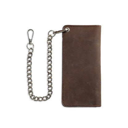 LARGE TRUCKER - Vegetable Tanned Leather Wallet