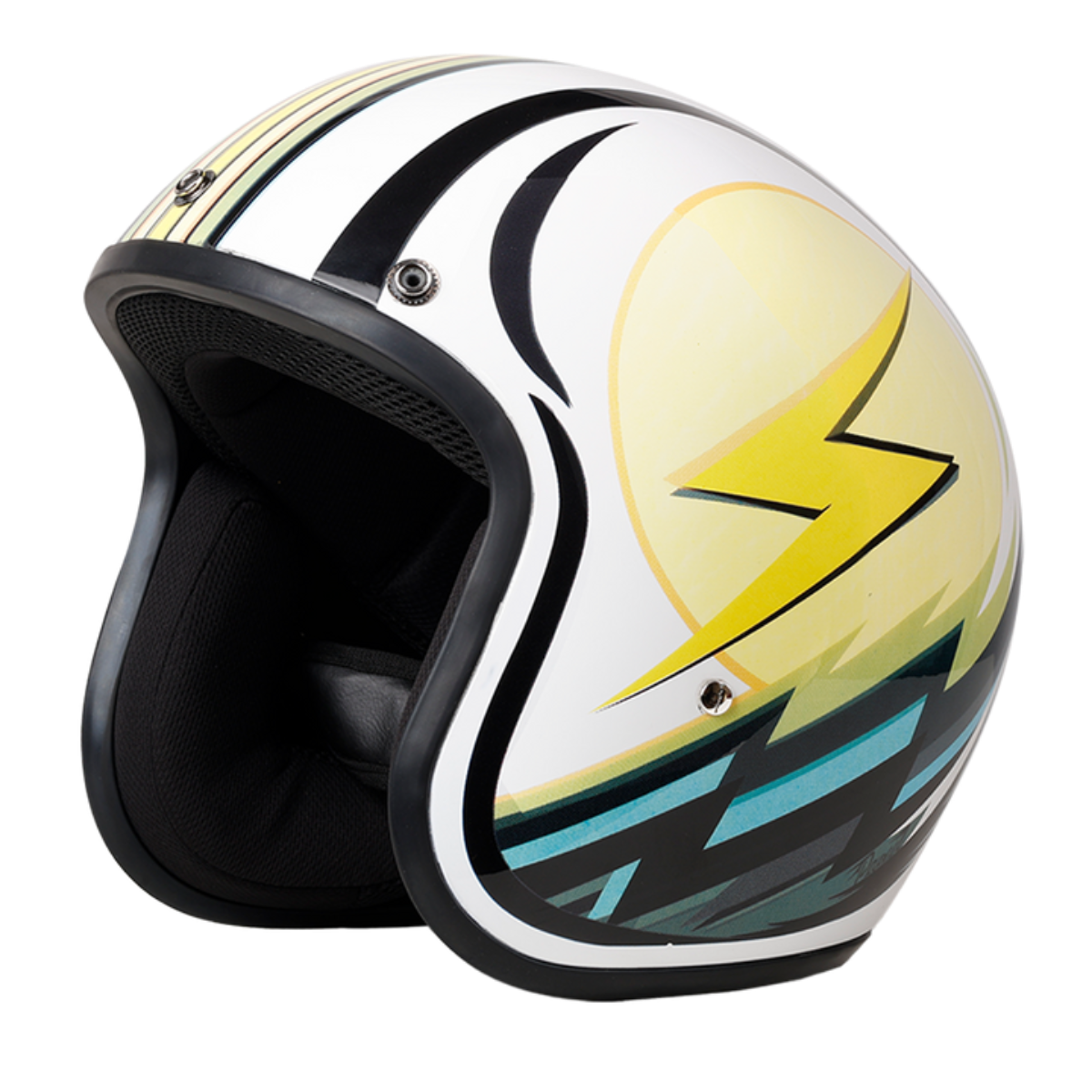 Daytona D.O.T Cruiser - w/Lightning Open Face Helmet