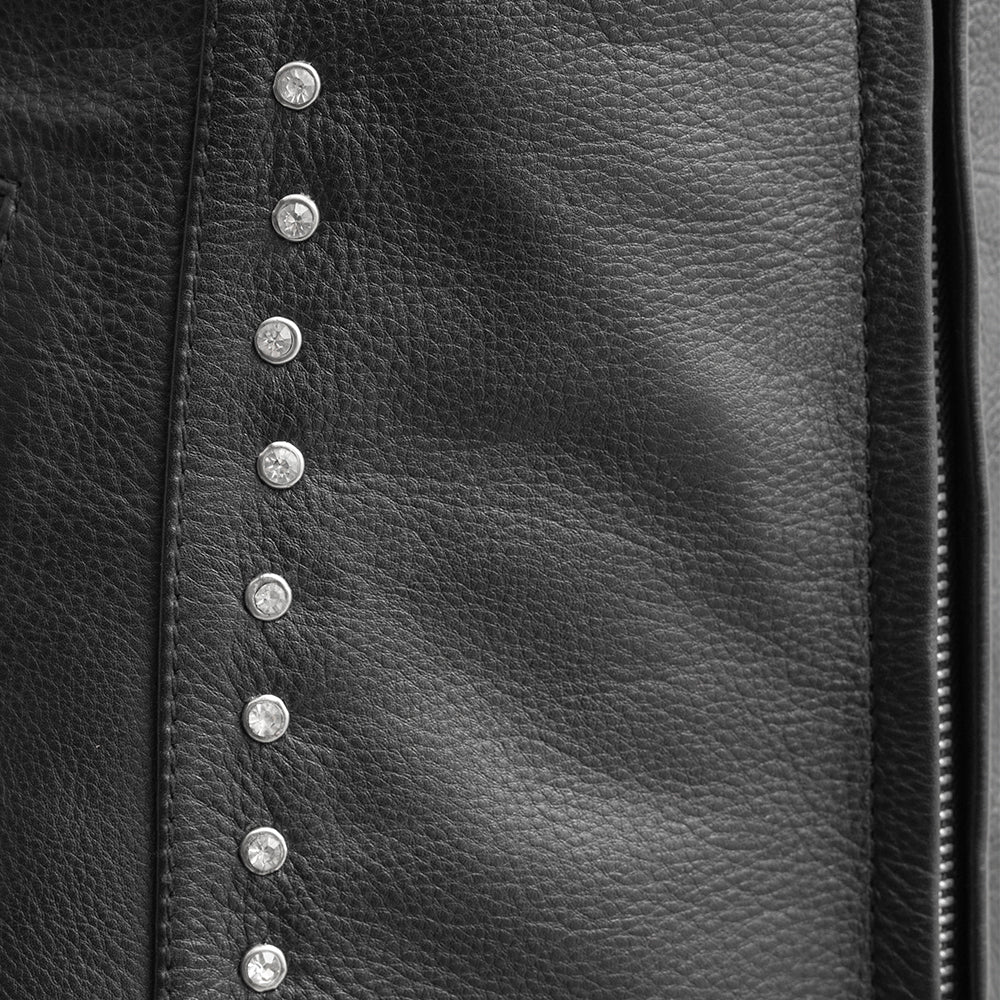 Diana - Women's Motorcycle Leather Vest Women's Leather Vest Vests