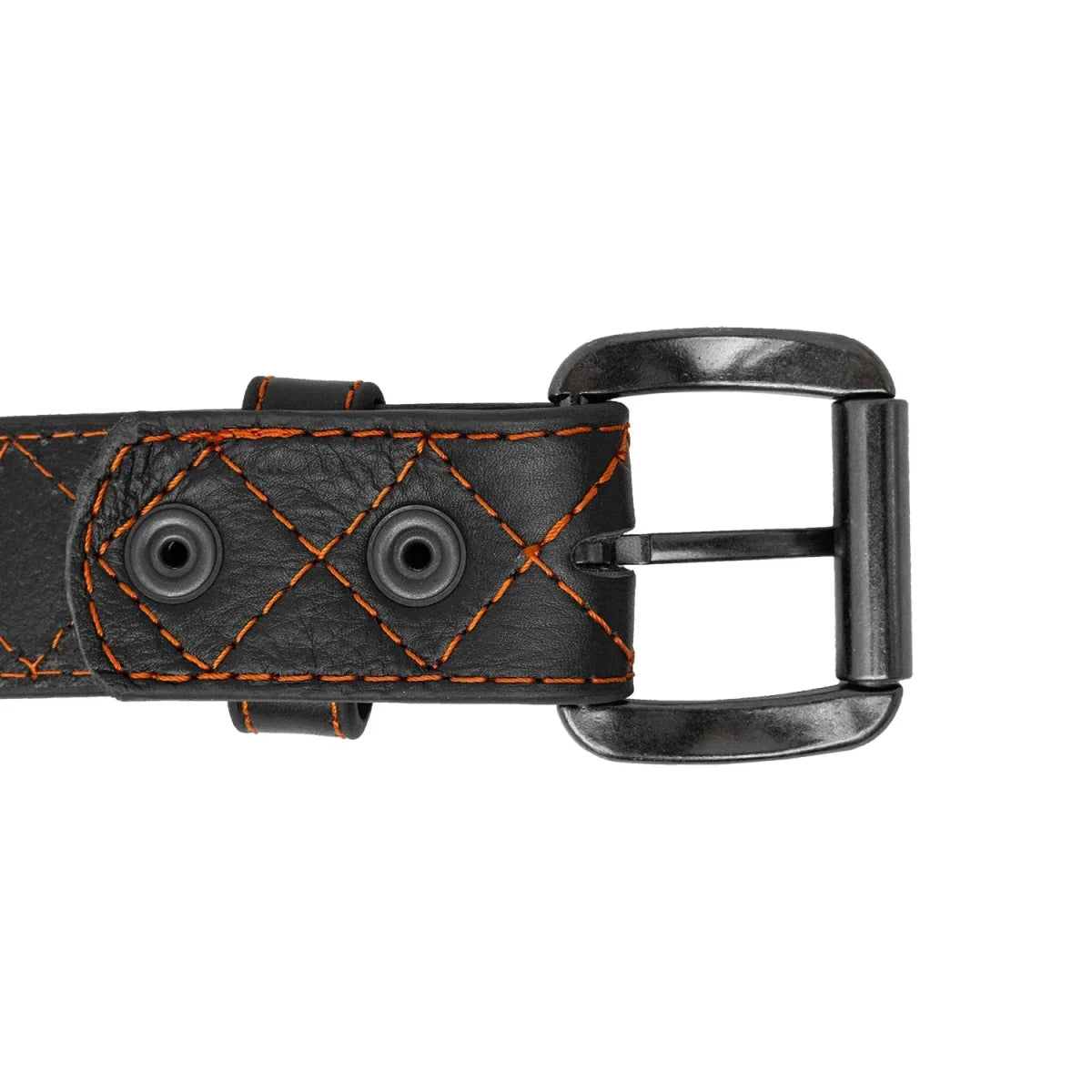 Diamond Quilted Leather Belt Belt Accessories