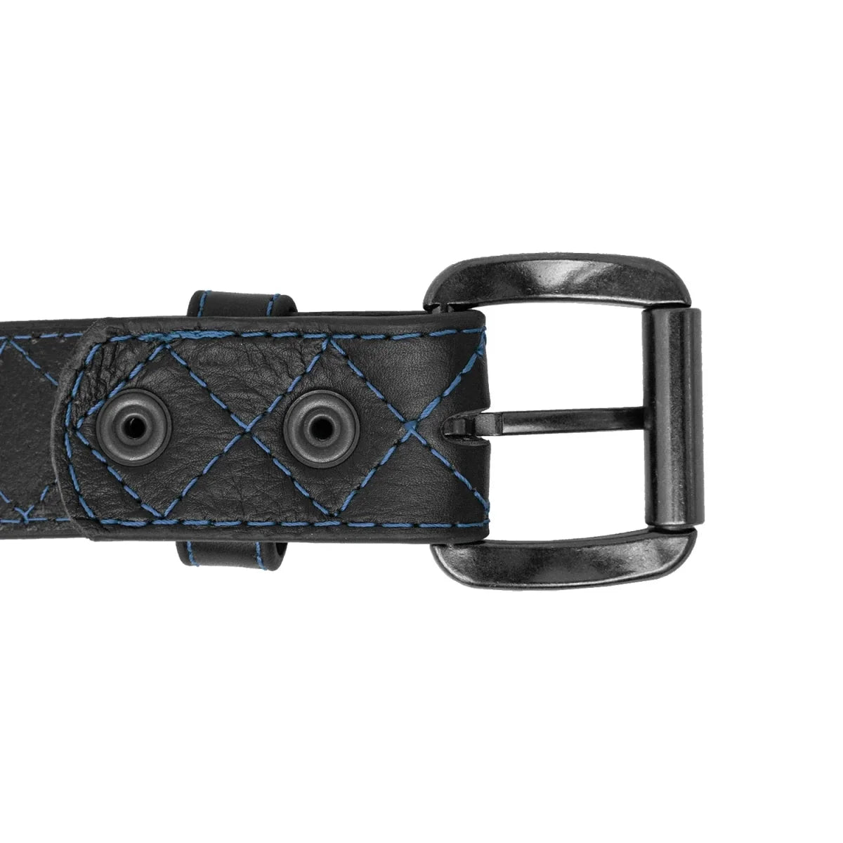 Diamond Quilted Leather Belt Belt Accessories