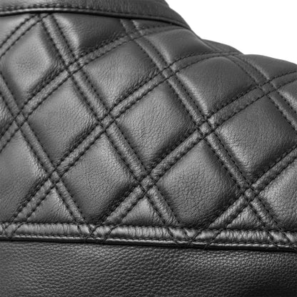 Downside Men's Motorcycle Leather Vest Men's Leather Vest Vests