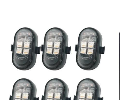 RGB motorcycle lights wireless LED modules with remote
